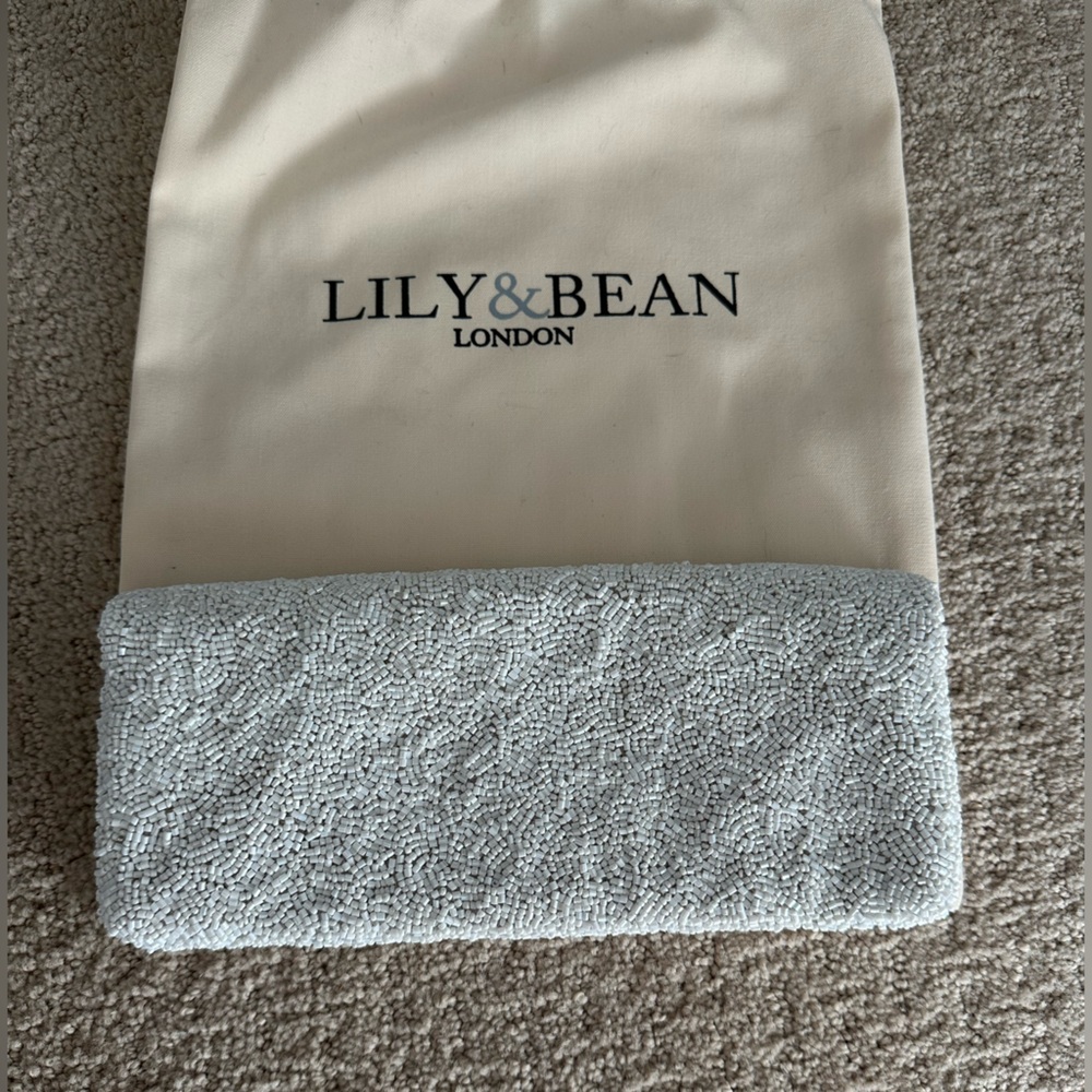 Lily & Bean Gray 'I Do' Clutch - Picture 3 of 5